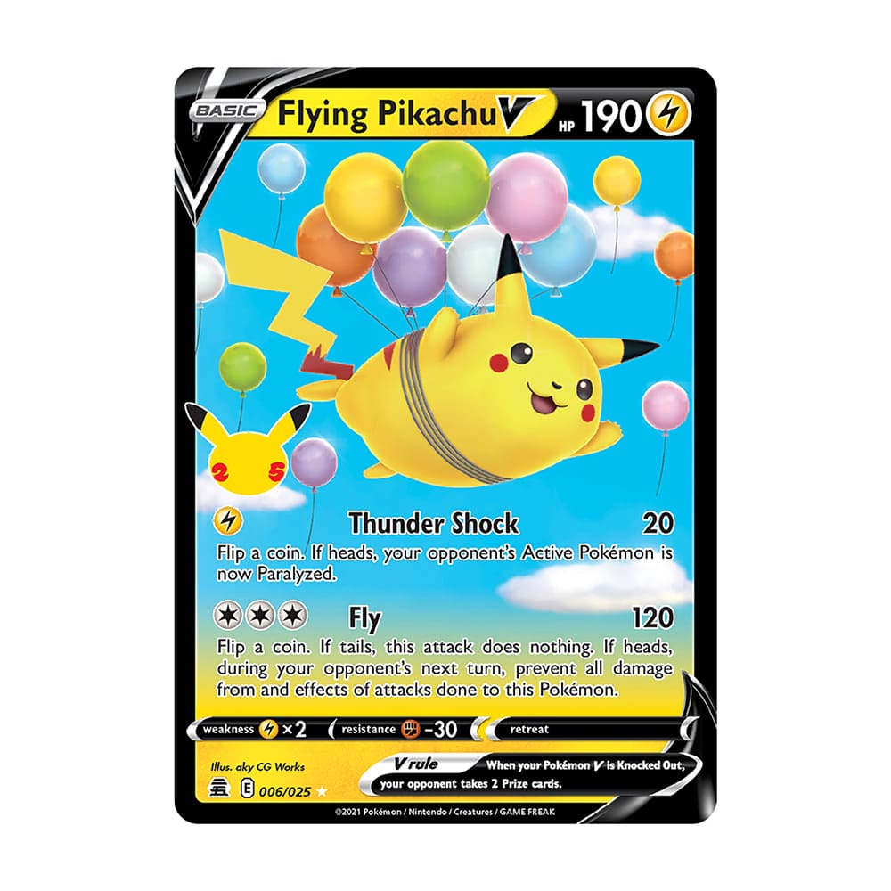 Celebrations CEL Flying Pikachu V 006/025
