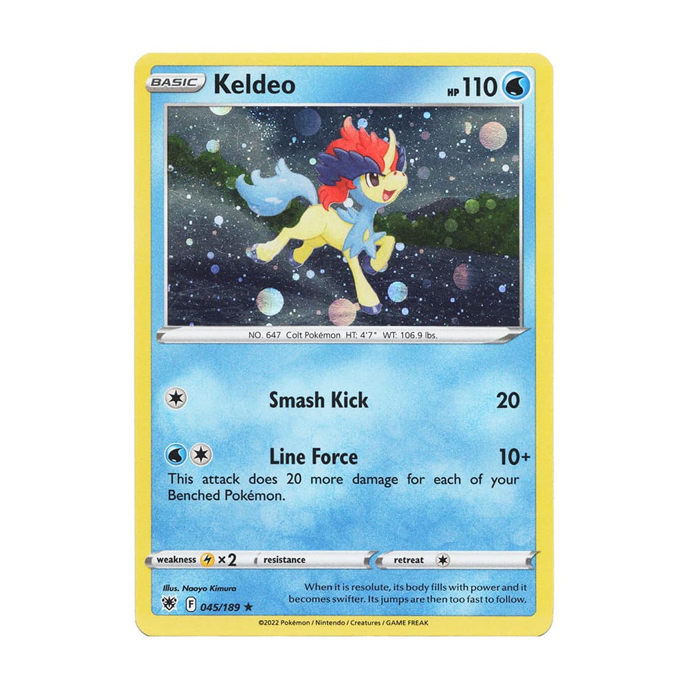 Astral Radiance ASR Keldeo 045/189