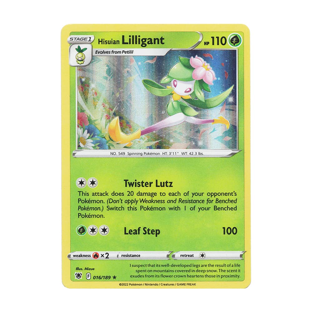 Astral Radiance ASR Hisuian Lilligant 016/189