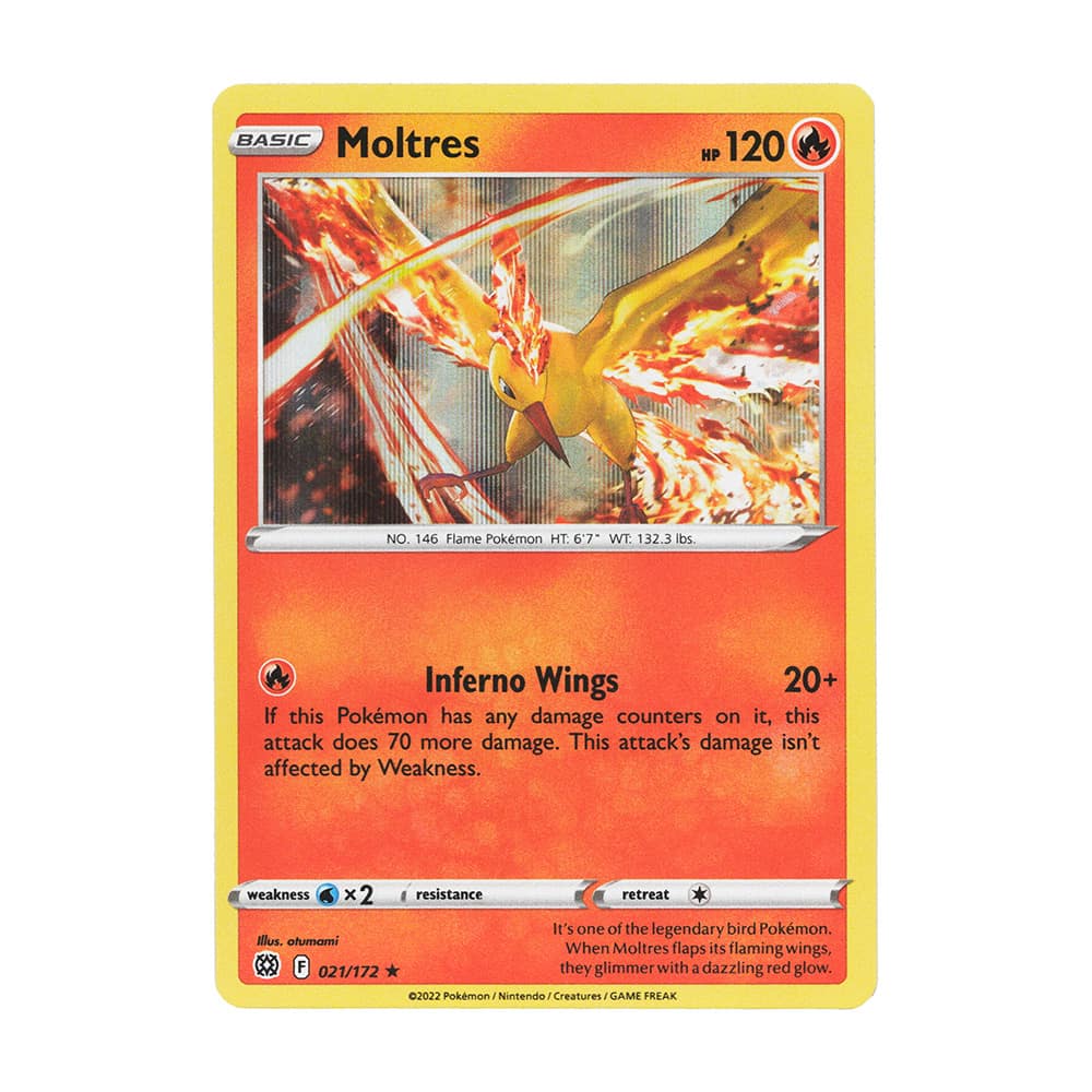 Brilliant Stars BRS Moltres 021/172