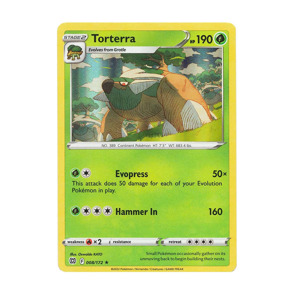 Brilliant Stars BRS Torterra 008/172