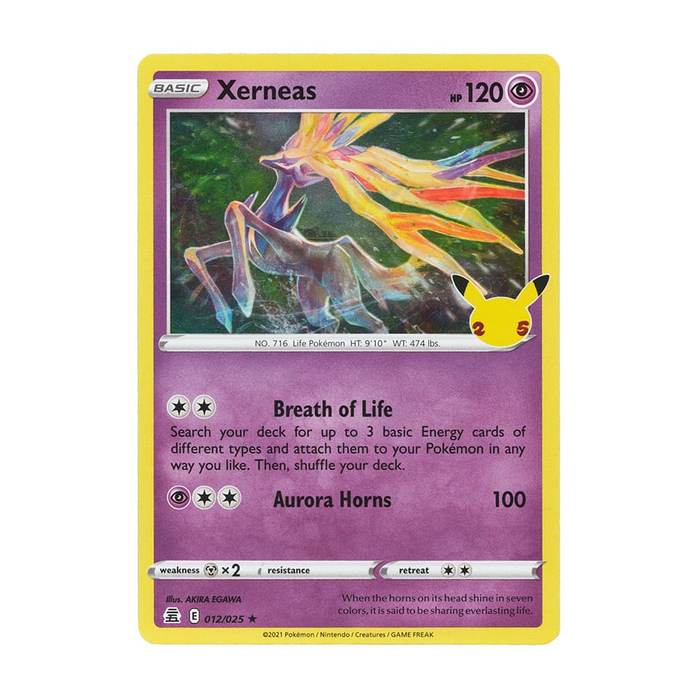 Celebrations CEL Xerneas 012/025