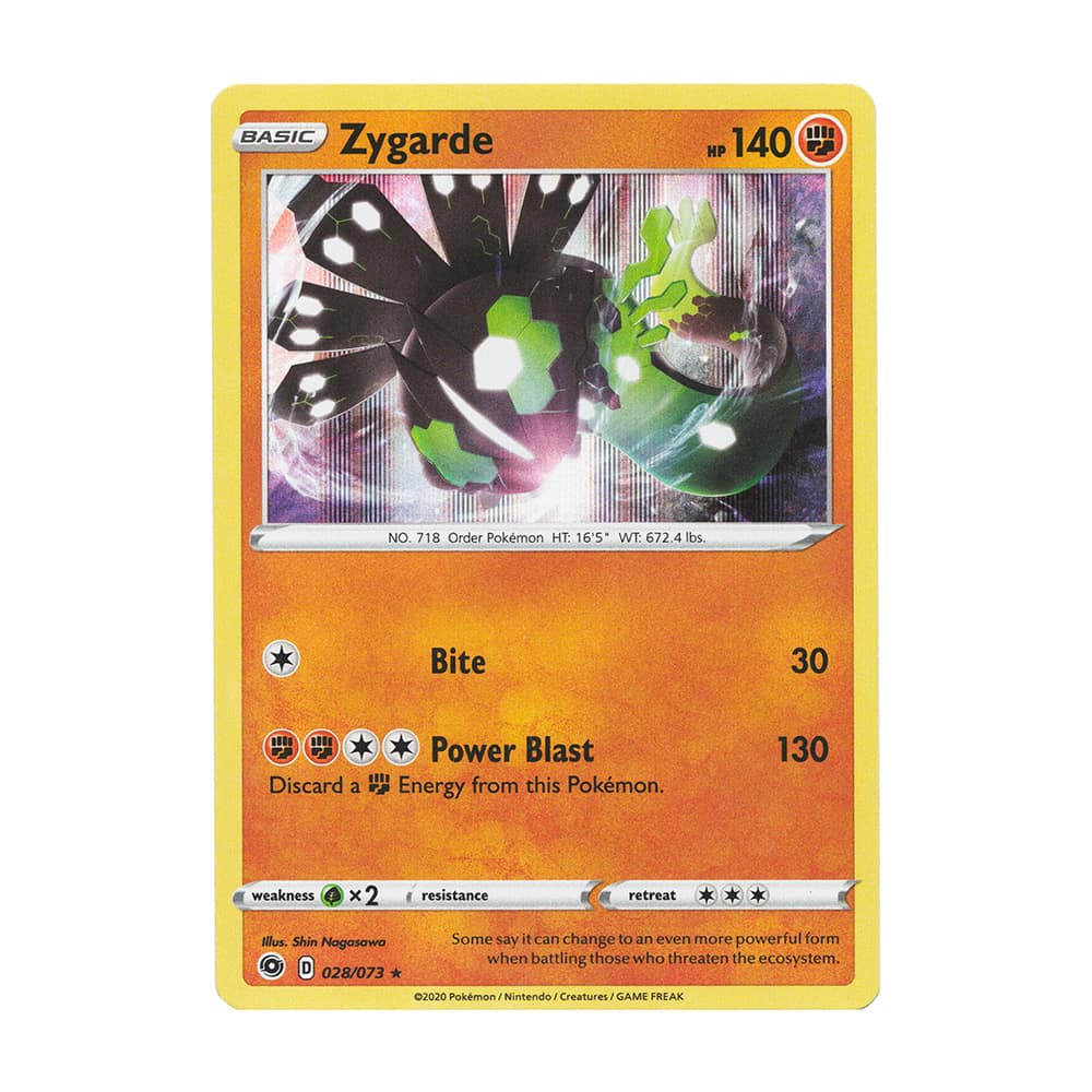 Champion's Path CPA Zygarde 028/073