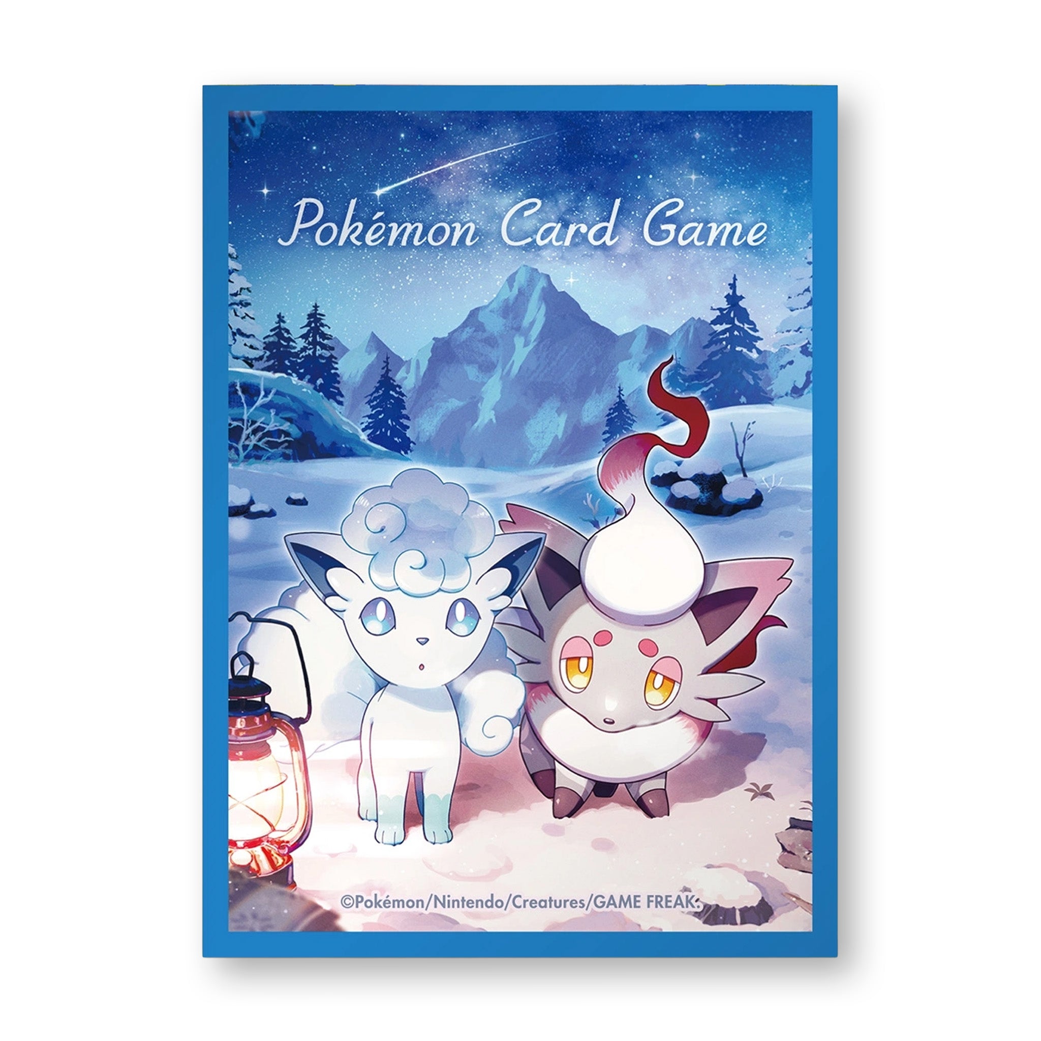 Pokémon Center Japan 2025 Premium Gloss Snowy Gathering [Blue] Individual Card Sleeve