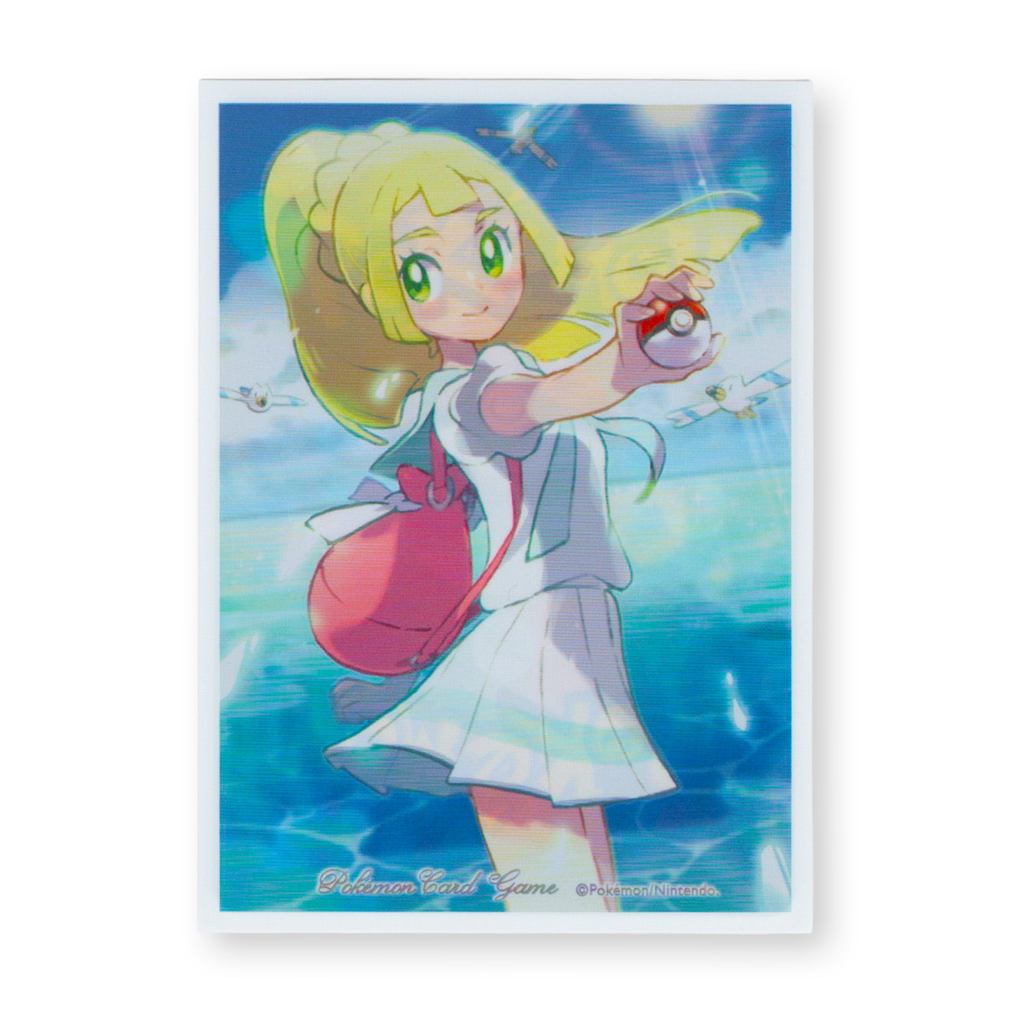 Pokémon Center Japan 2017 Lively Lillie [White] Individual Card Sleeve